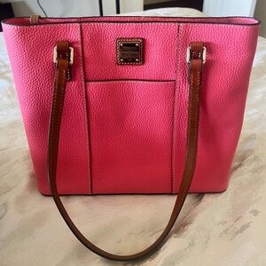Dooney & Bourke Pebble Collection Small Lexington Leather Shopper Tote Bag